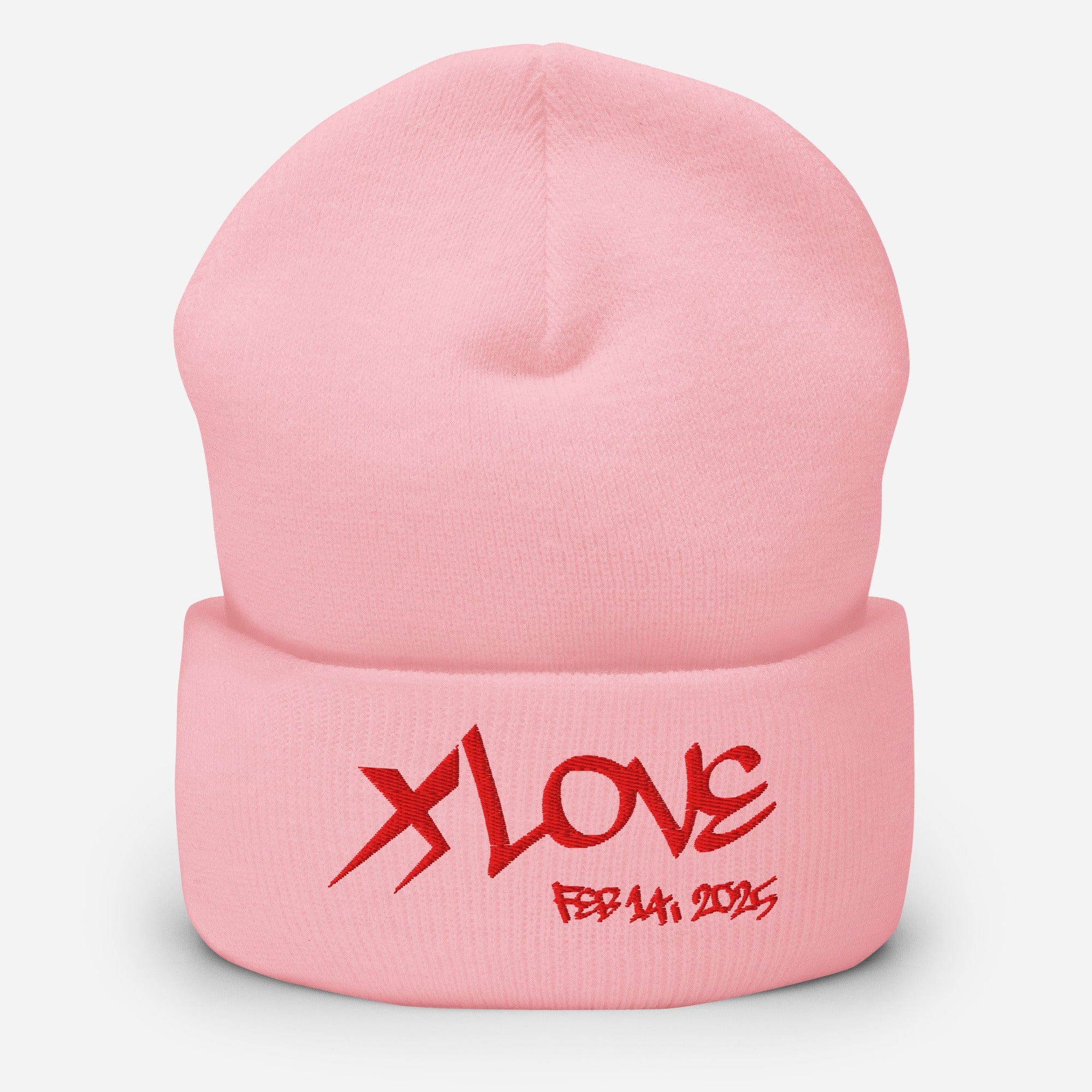 X-Strive Baby Pink Cuffed Beanie Cuffed Beanie