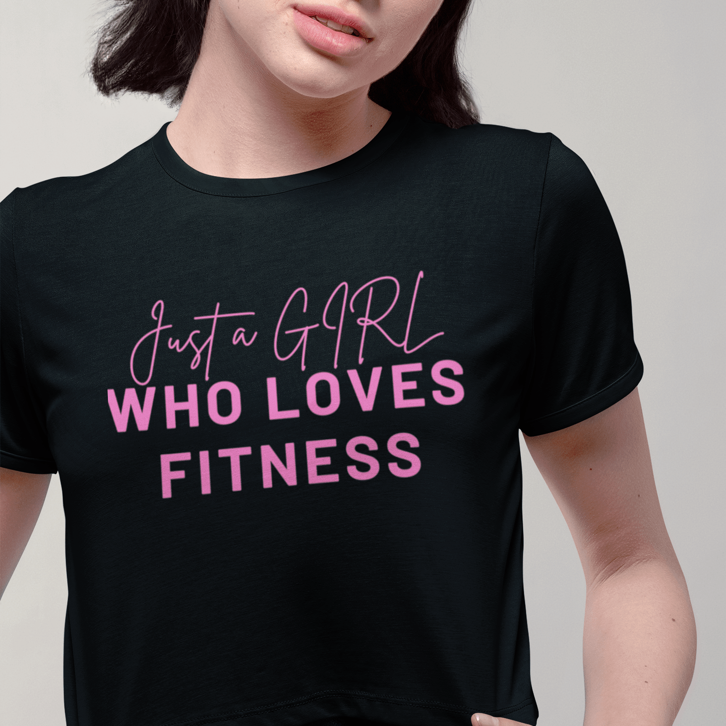 X-Strive Crop Top Black / XS Just a Girl Crop Top Just a Girl Crop Top