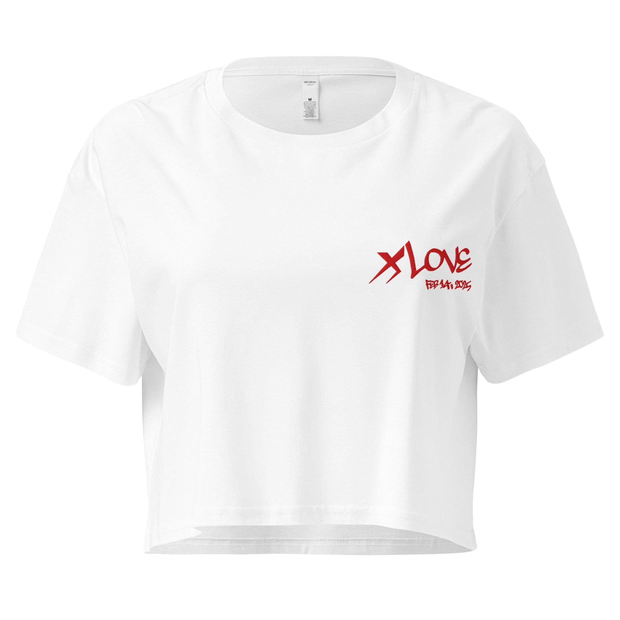 X-Strive Crop Top White / XS Xlove Crop Top Xlove Crop Top
