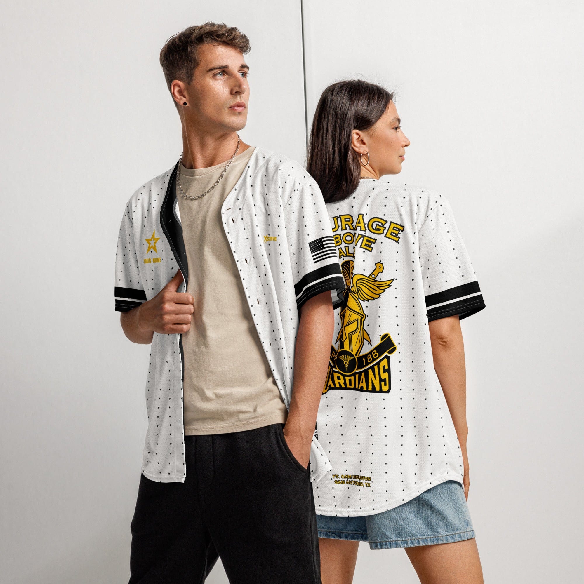 X-Strive Jersey Men’s Baseball Jersey Men’s Baseball Jersey | Moisture-Wicking & Recycled Fabric