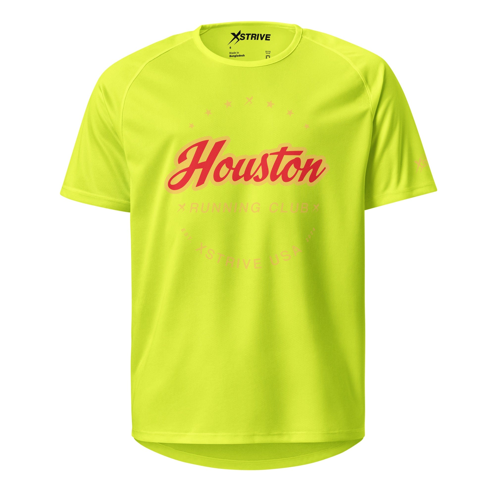 X-Strive Jersey Neon Yellow / S Houston Running Club Jersey Houston Running Club Jersey
