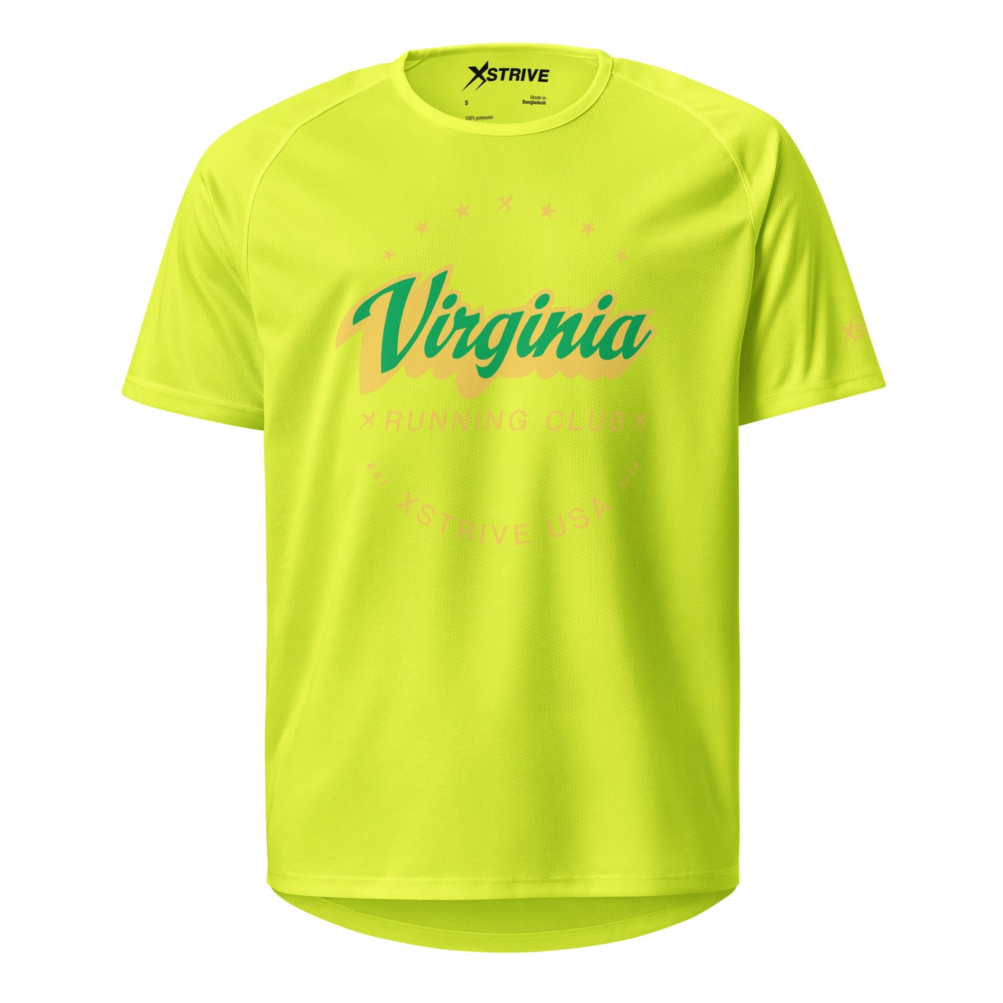 X-Strive Jersey Neon Yellow / S Virginia Running Club Jersey Virginia Running Club Jersey