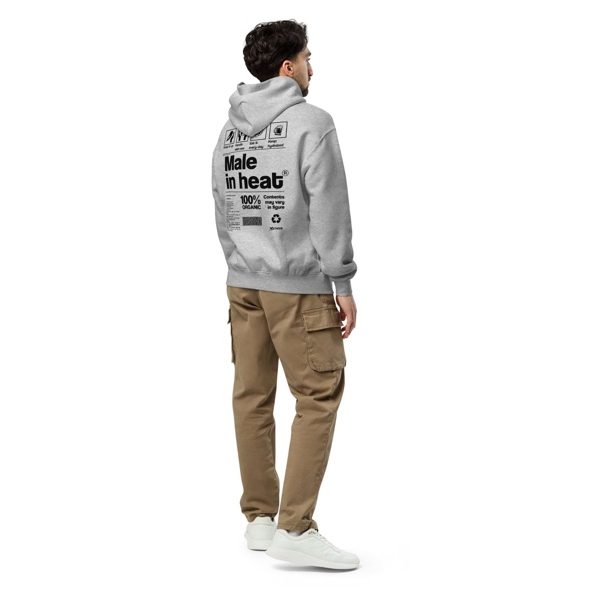 X-Strive Oversized Hoodie Male in Heat Oversized Hoodie Male in Heat Oversized Hoodie