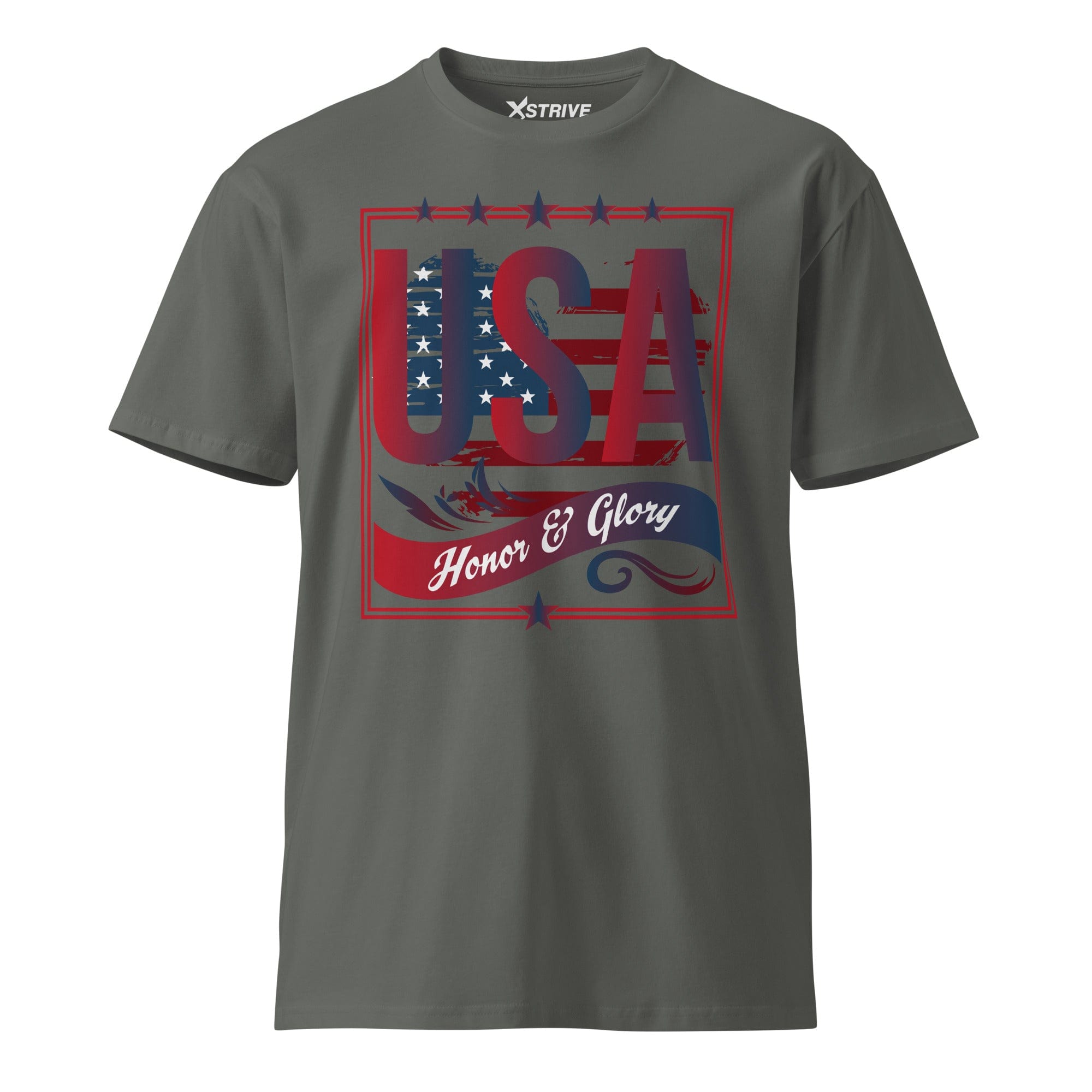 X-Strive T-shirt Charcoal / S Patriotic Premium T-shirt Patriotic Premium T-shirt