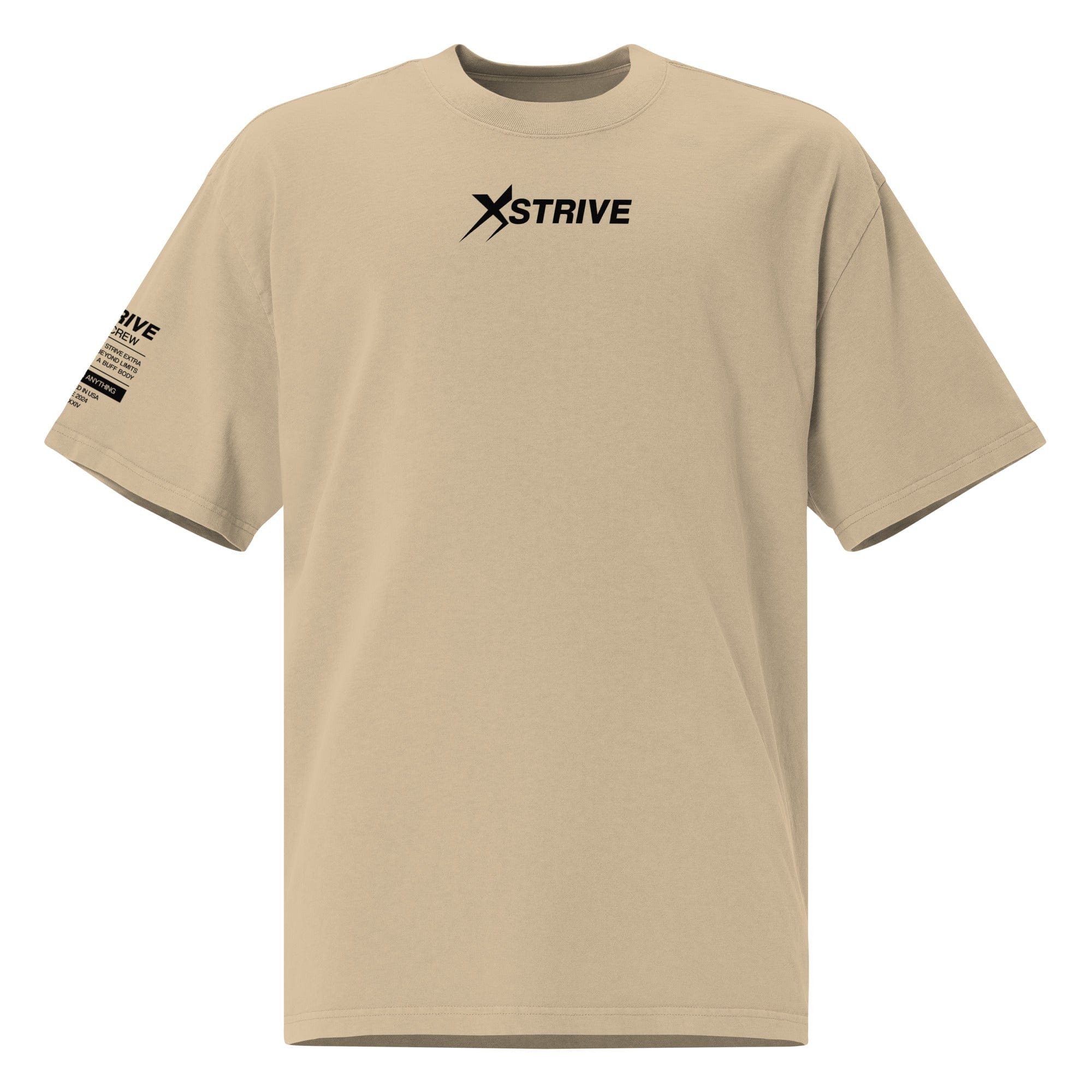 X-Strive T-shirt Faded Khaki / S Workout Convoy Oversized T-shirt