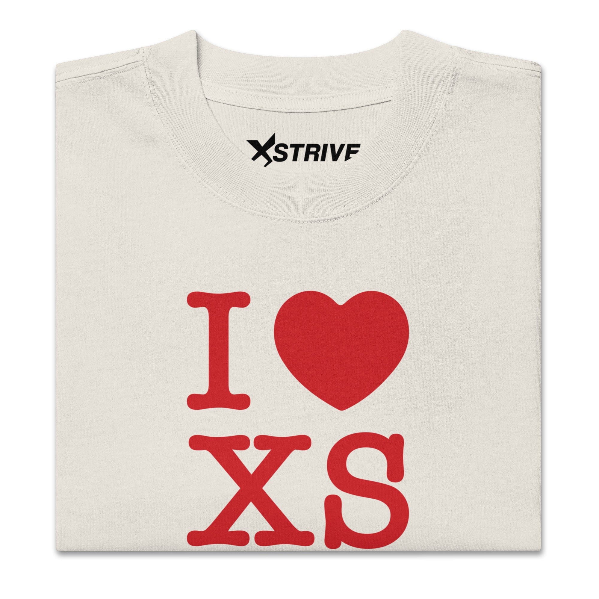 X-Strive T-shirt I Love Xstrive Oversized faded T-Shirt I Love Xstrive Oversized faded T-Shirt