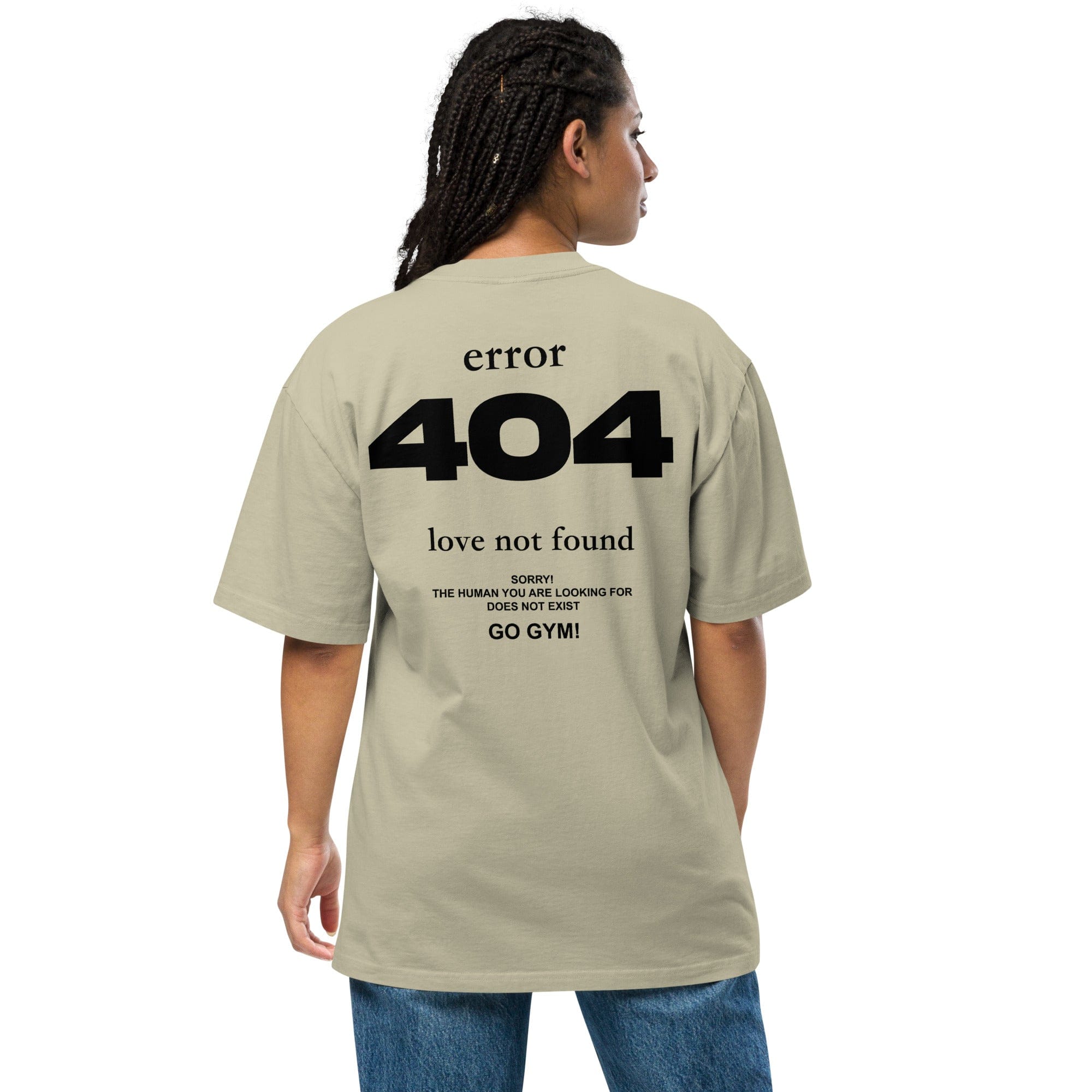 X-Strive T-shirt Love 404 Oversized Tee Love 404 Oversized Tee