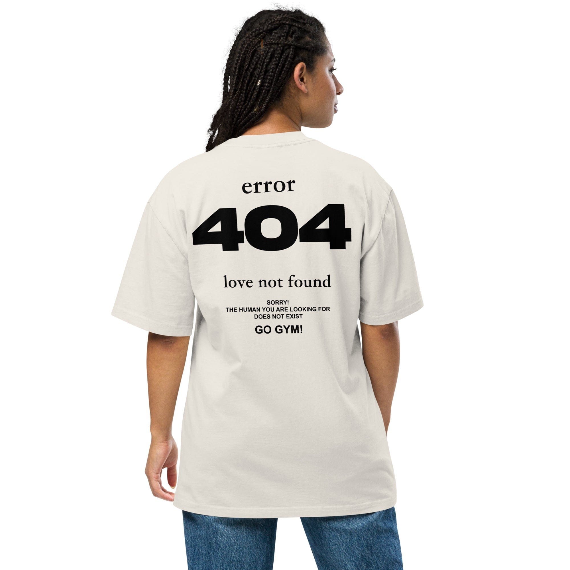 X-Strive T-shirt Love 404 Oversized Tee Love 404 Oversized Tee