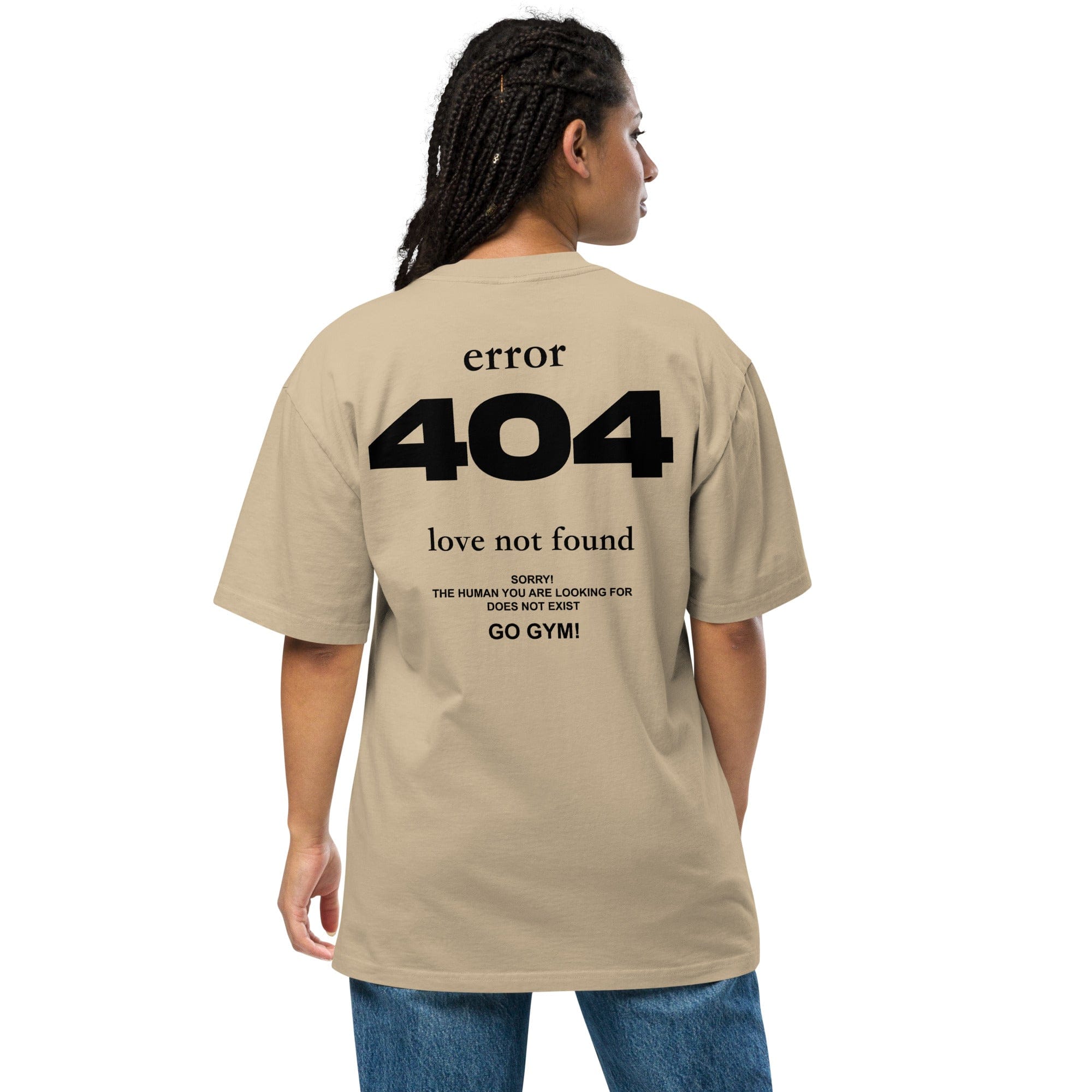 X-Strive T-shirt Love 404 Oversized Tee Love 404 Oversized Tee