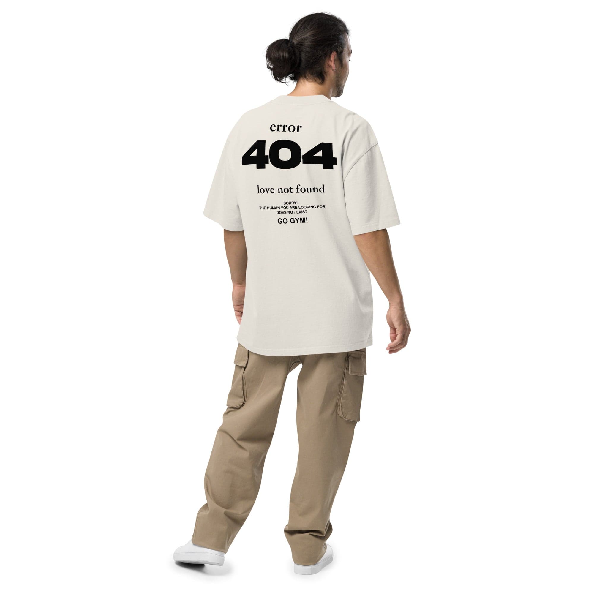 X-Strive T-shirt Love 404 Oversized Tee Love 404 Oversized Tee