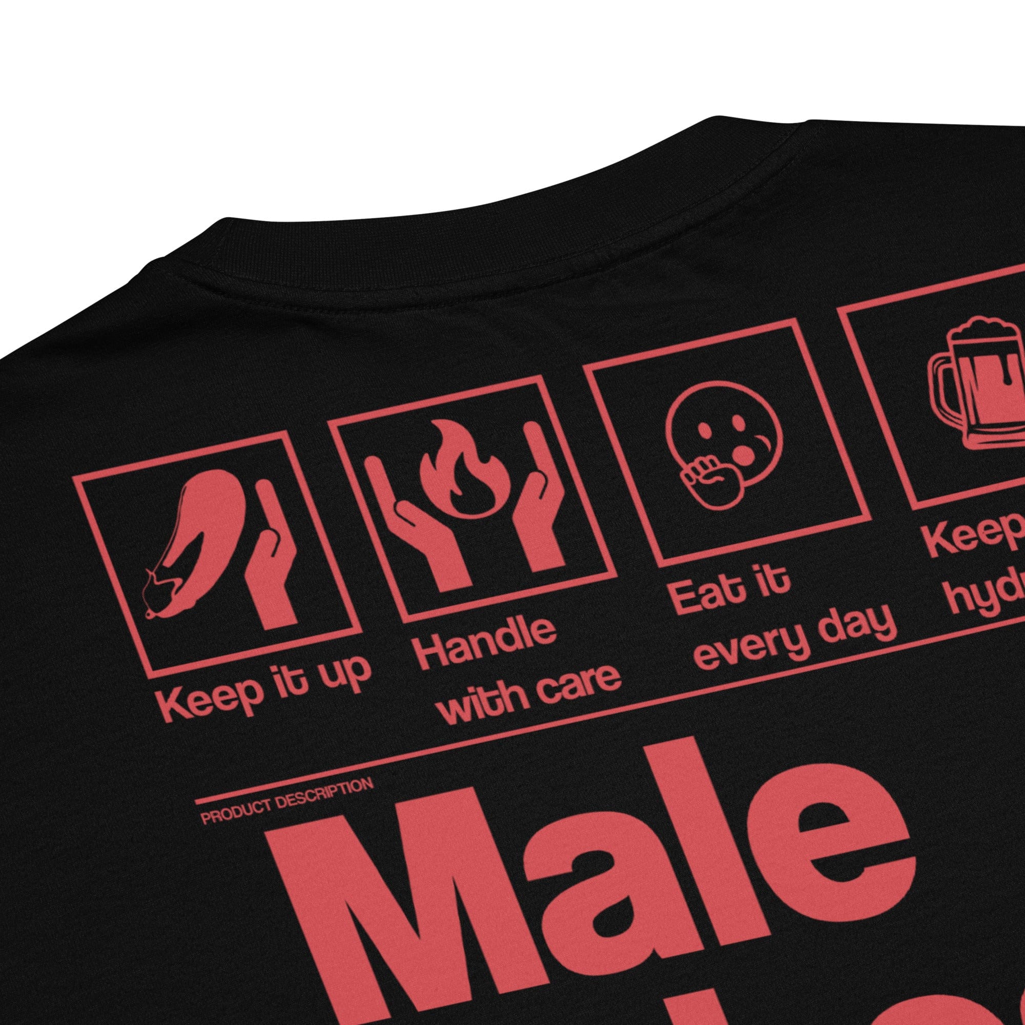 X-Strive T-shirt Male in Heat Oversized T-Shirt Male in Heat Oversized T-Shirt