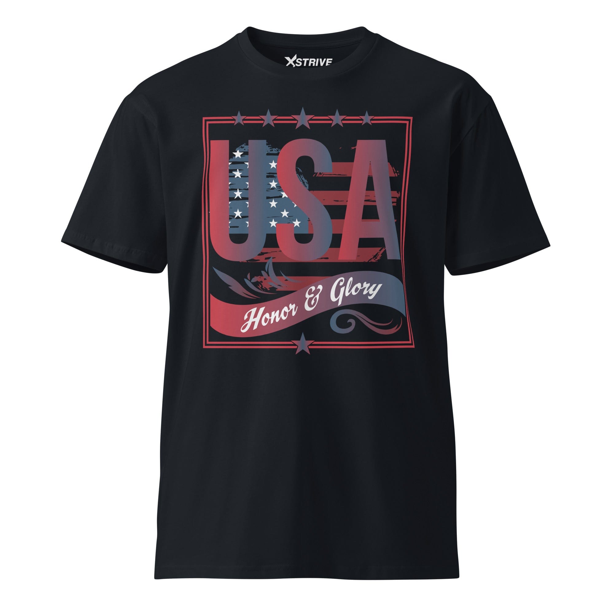X-Strive T-shirt Navy / S Patriotic Premium T-shirt Patriotic Premium T-shirt