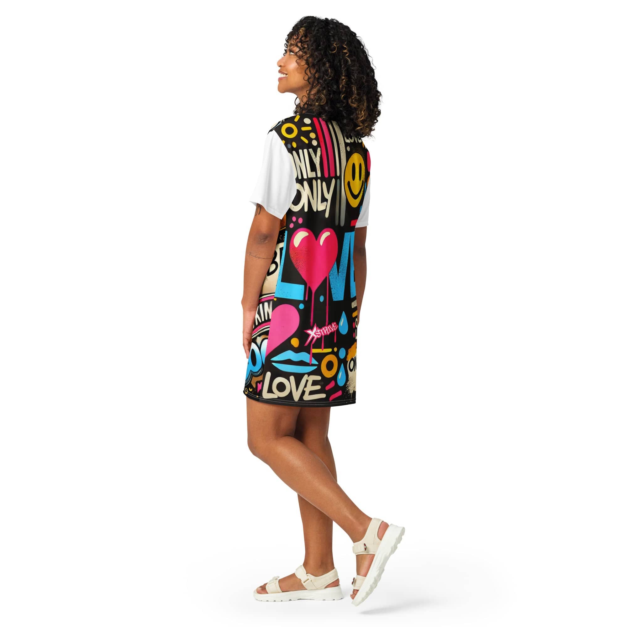 X-Strive T-shirt Only Love T-shirt Dress Only Love T-shirt Dress