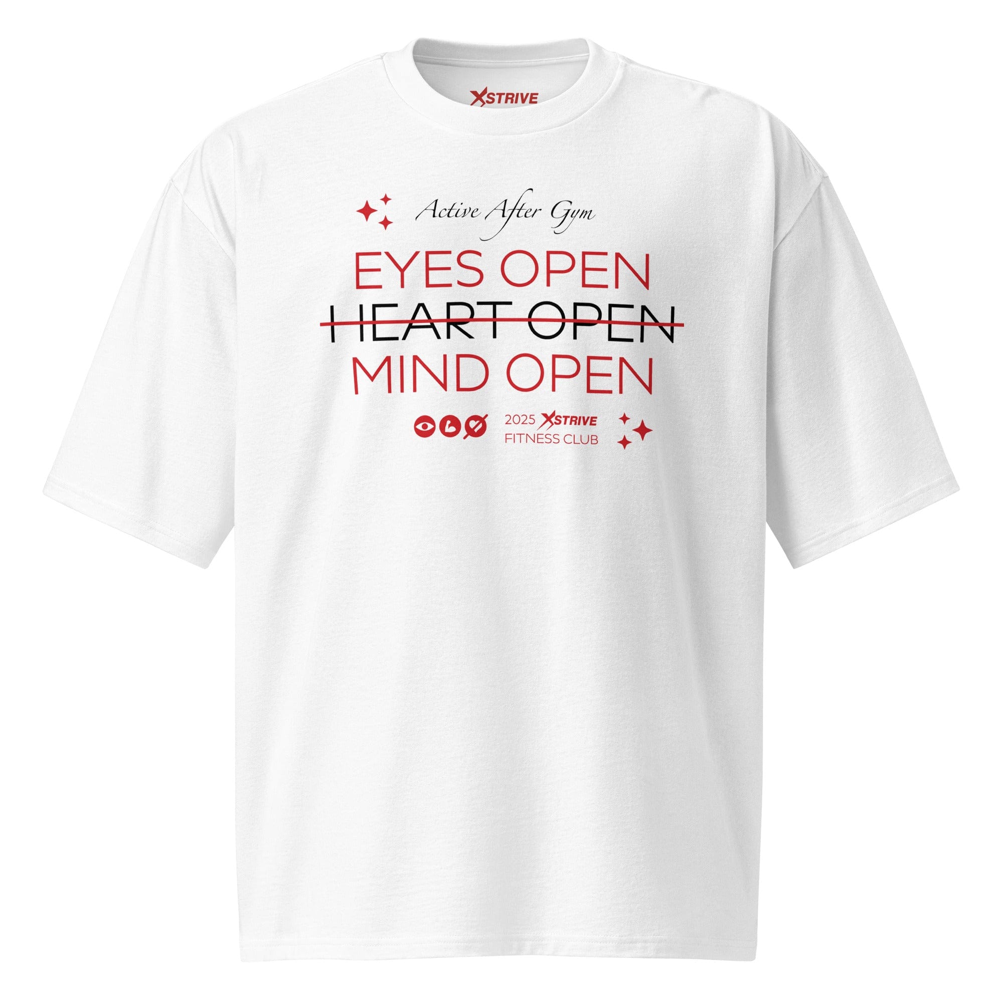 X-Strive T-shirt S Heart Close Oversized T-Shirt Heart Close Oversized T-Shirt