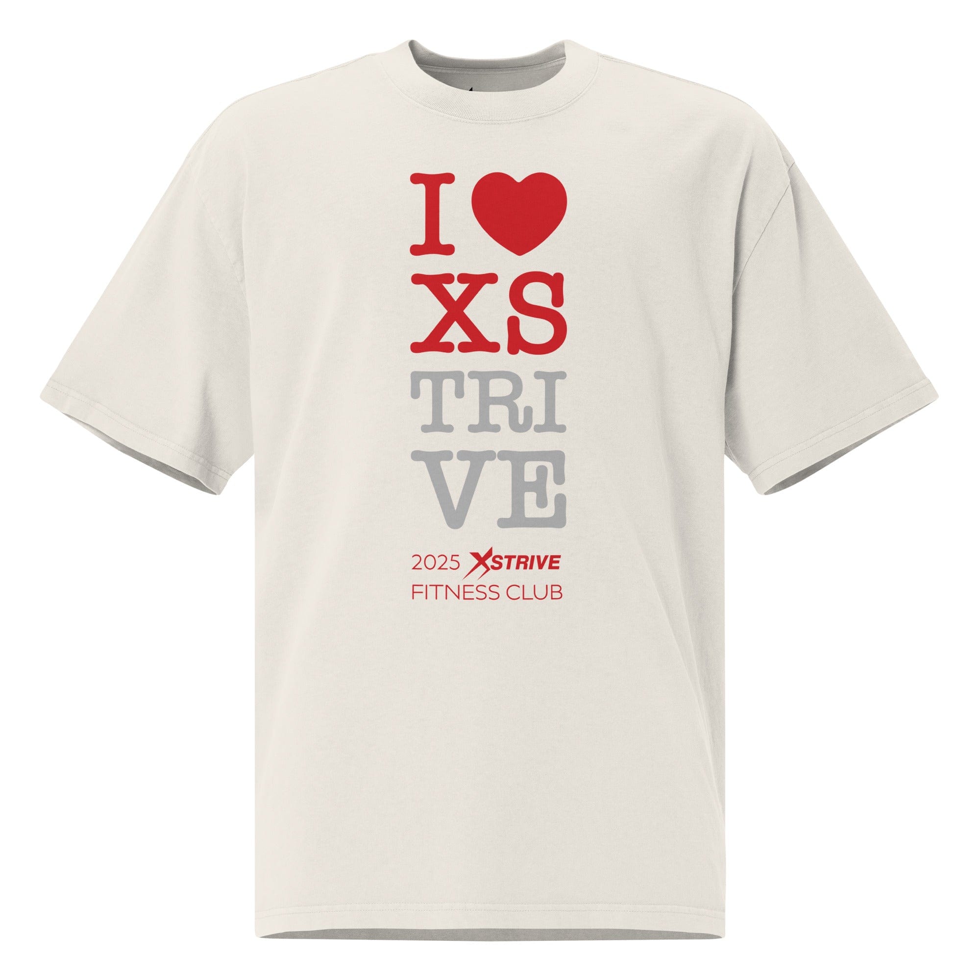 X-Strive T-shirt S I Love Xstrive Oversized faded T-Shirt I Love Xstrive Oversized faded T-Shirt