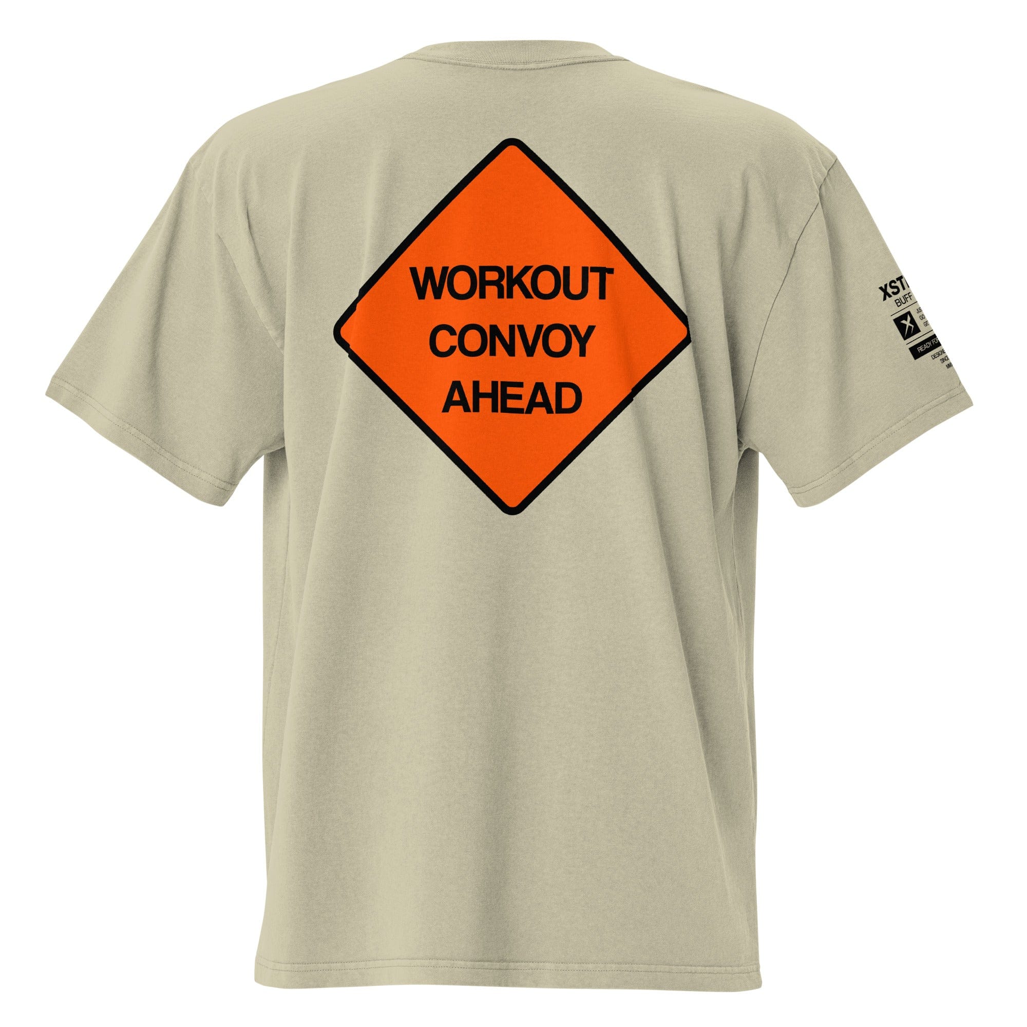X-Strive T-shirt Workout Convoy Oversized T-shirt