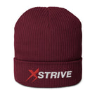 X-Strive Beanie Burgundy Organic Beanie