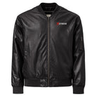 X-Strive Black / XS Leather Bomber Jacket Leather Bomber Jacket