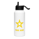 X-Strive Bottle Stainless Stainless Steel Water Bottle with a Straw Lid Stainless Steel Water Bottle with a Straw Lid