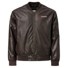 X-Strive Brown / XS Leather Bomber Jacket Leather Bomber Jacket