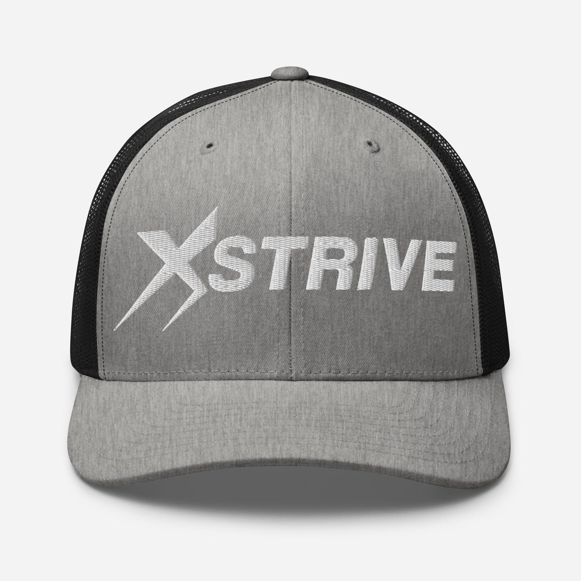 X-Strive Cap Heather/ Black X-Strive Trucker Cap