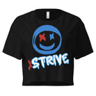 X-Strive Crop Top Black / XS Happy Vibe Crop Top