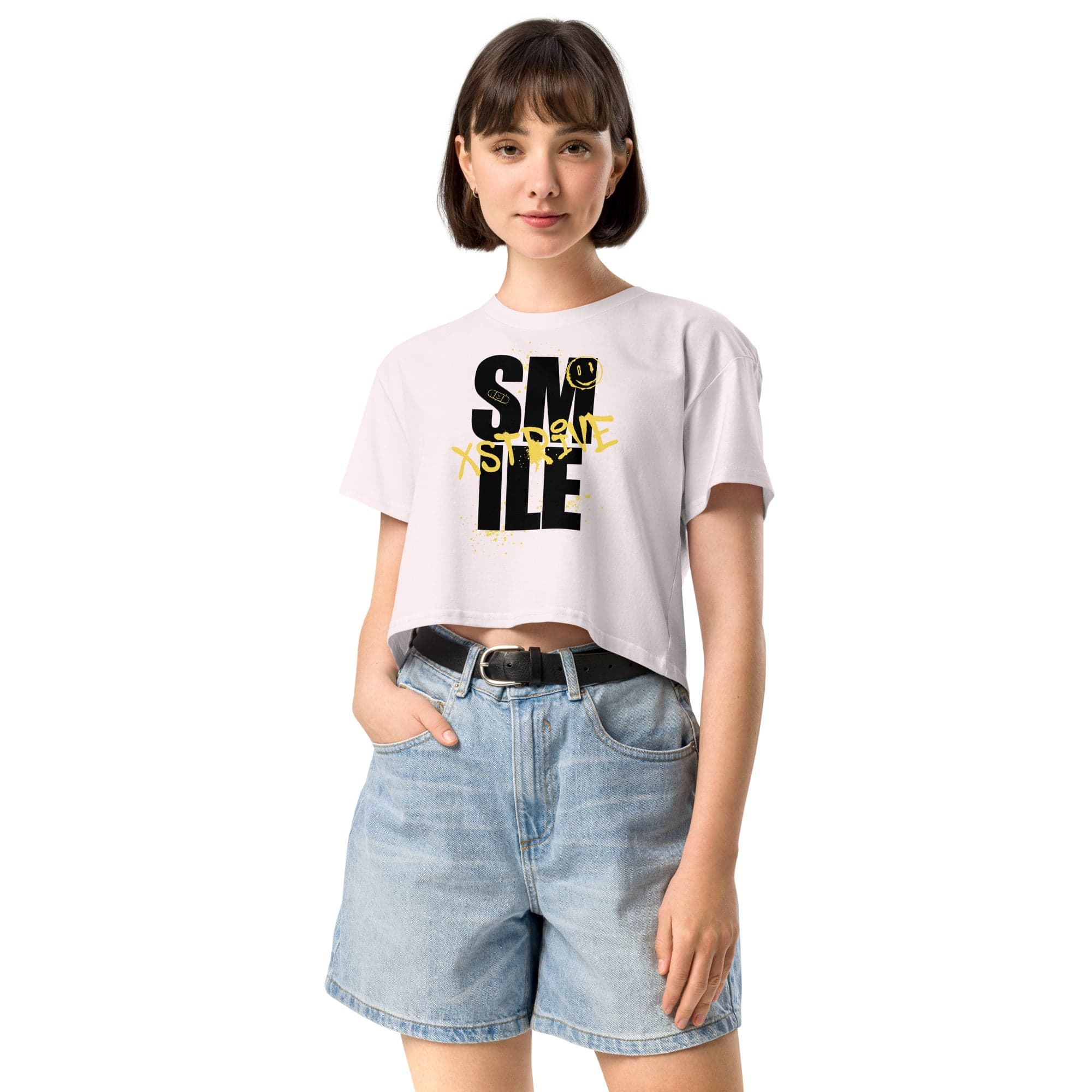 X-Strive Crop Top Smile Vibe's Crop Top