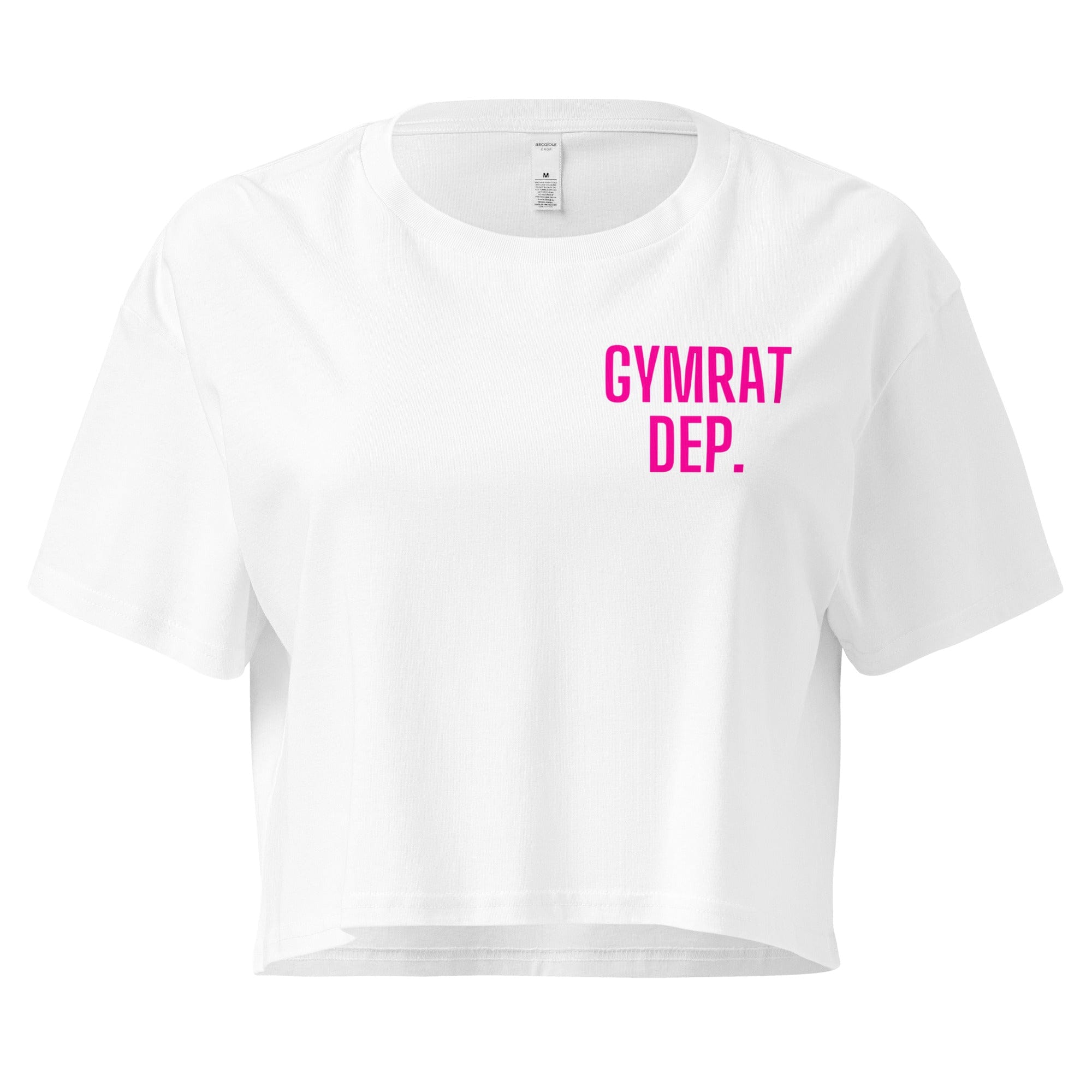 X-Strive Crop Top White / XS Gymrat Crop Top Gymrat Crop Top