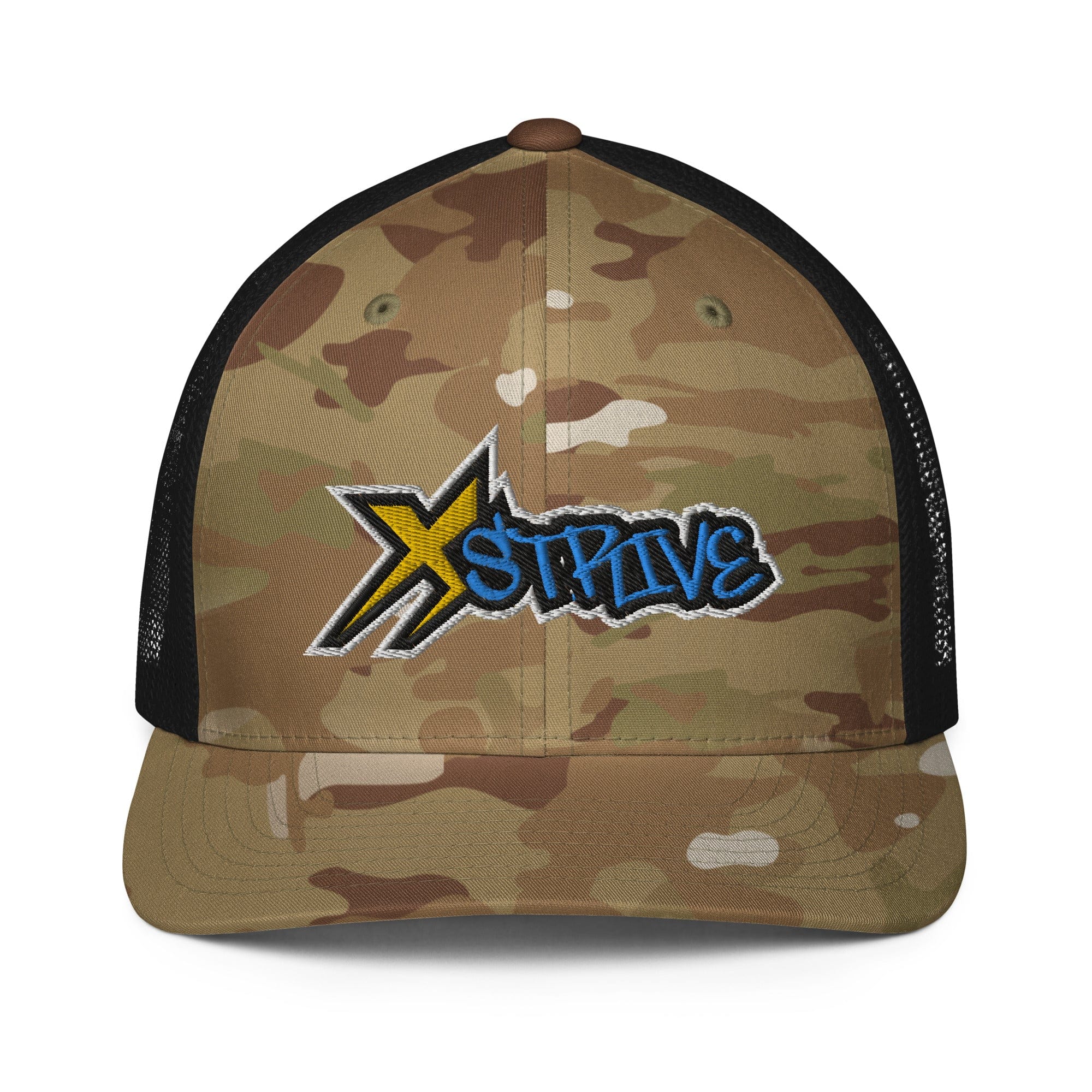 X-Strive Hat Multicam Green/Black Urban Style Trucker Hat