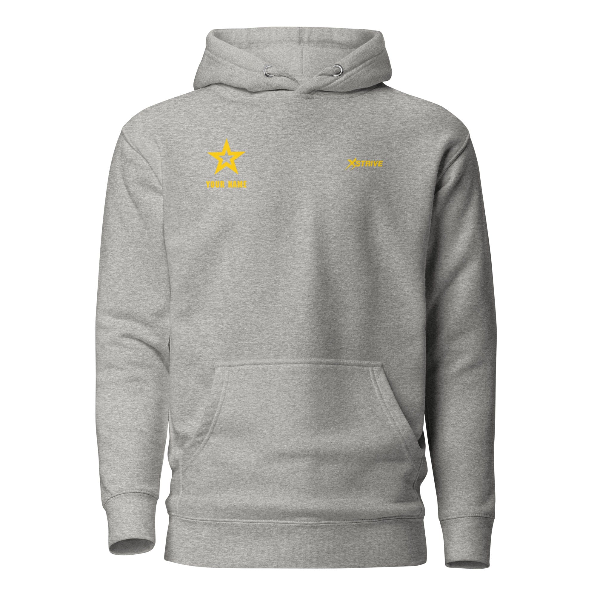 X-Strive Hoodie Carbon Grey / S Unisex Cotton Hoodie Unisex Cotton Hoodie