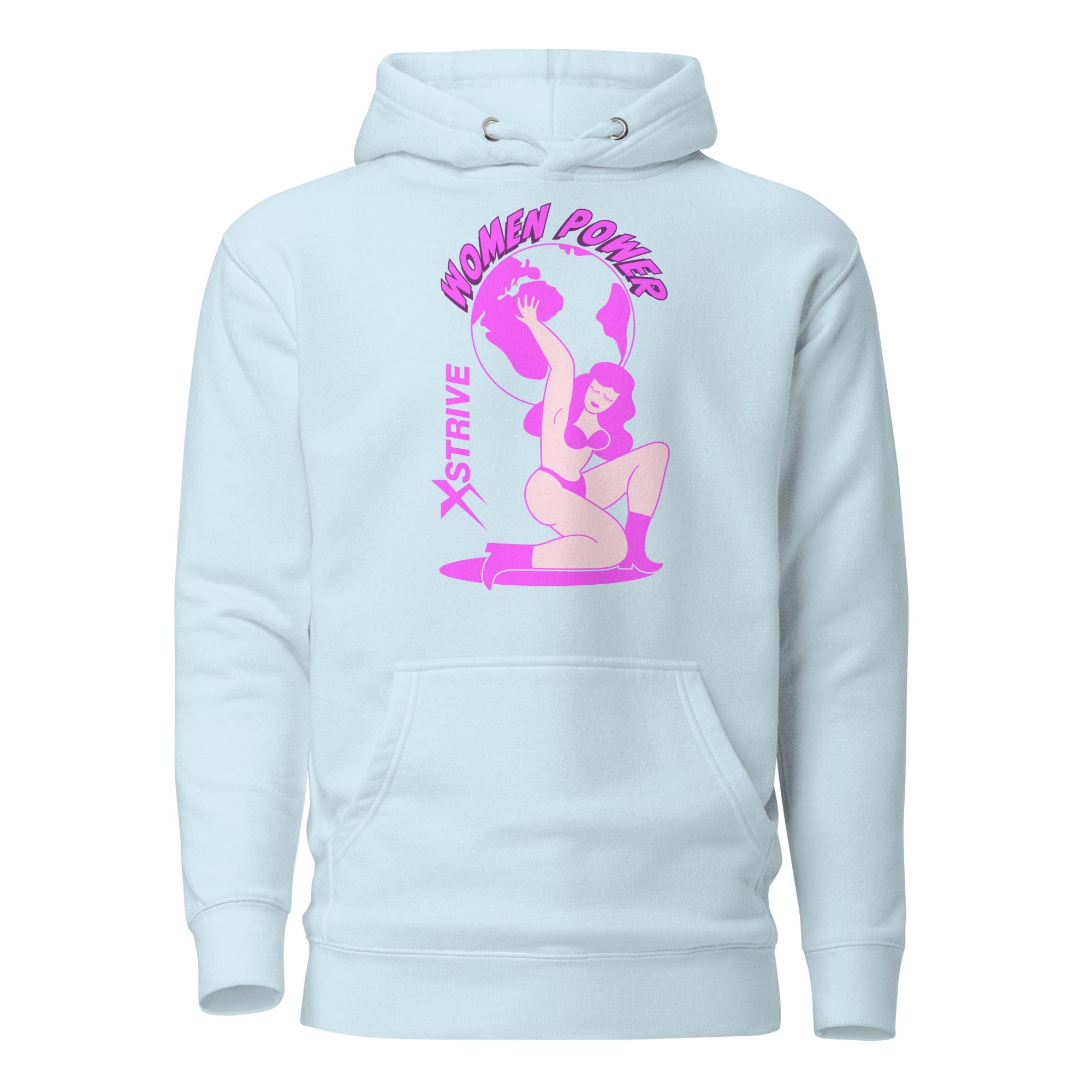 X-Strive Hoodie Sky Blue / S Power Hoodie