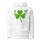 X-Strive Hoodie White / S St. Patrick’s Day Workout Hoodie St. Patrick’s Day Workout Hoodie