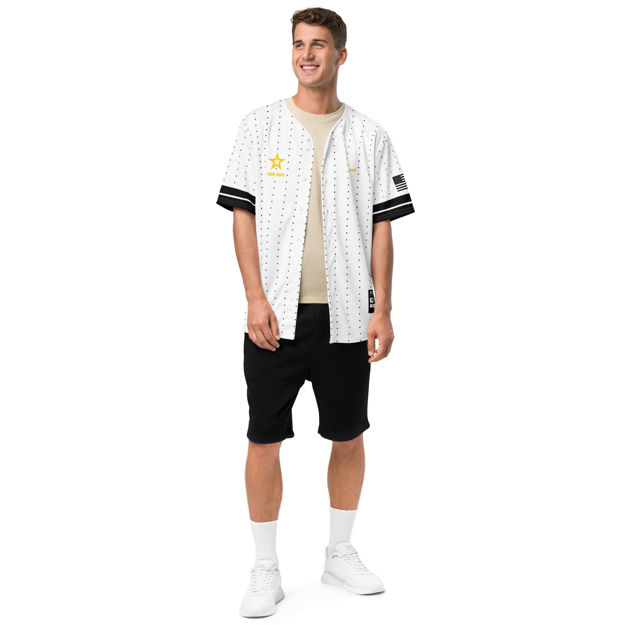 X-Strive Jersey 2XS Men’s Baseball Jersey Men’s Baseball Jersey | Moisture-Wicking & Recycled Fabric