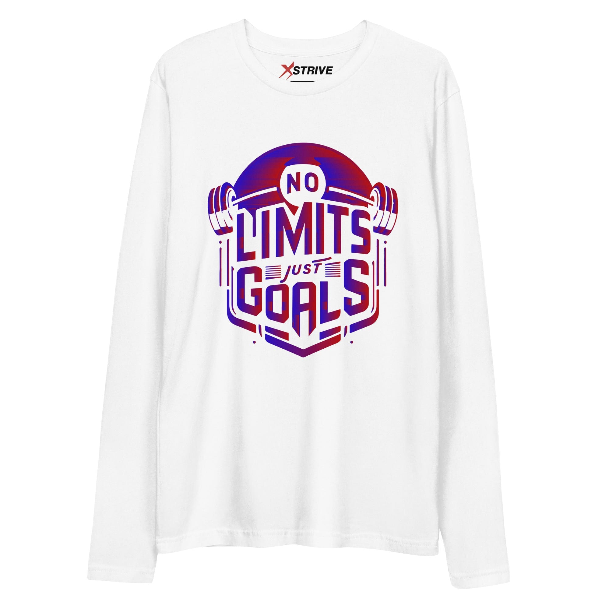 X-Strive Long Sleeve White / S No Limits Long Sleeve No Limits Long Sleeve