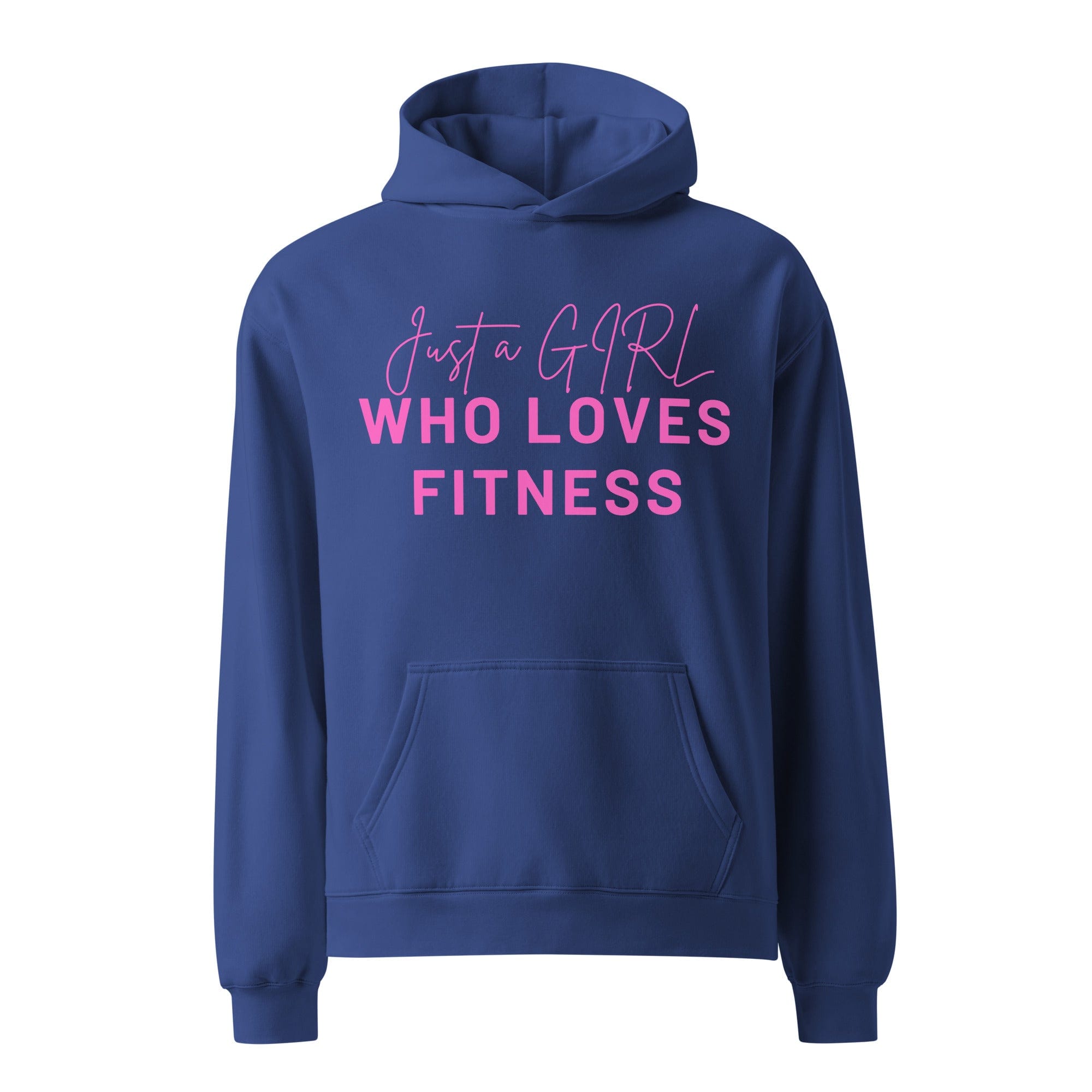 X-Strive Oversized Hoodie Cobalt / S Just a Girl Oversized Hoodie Just a Girl Oversized Hoodie