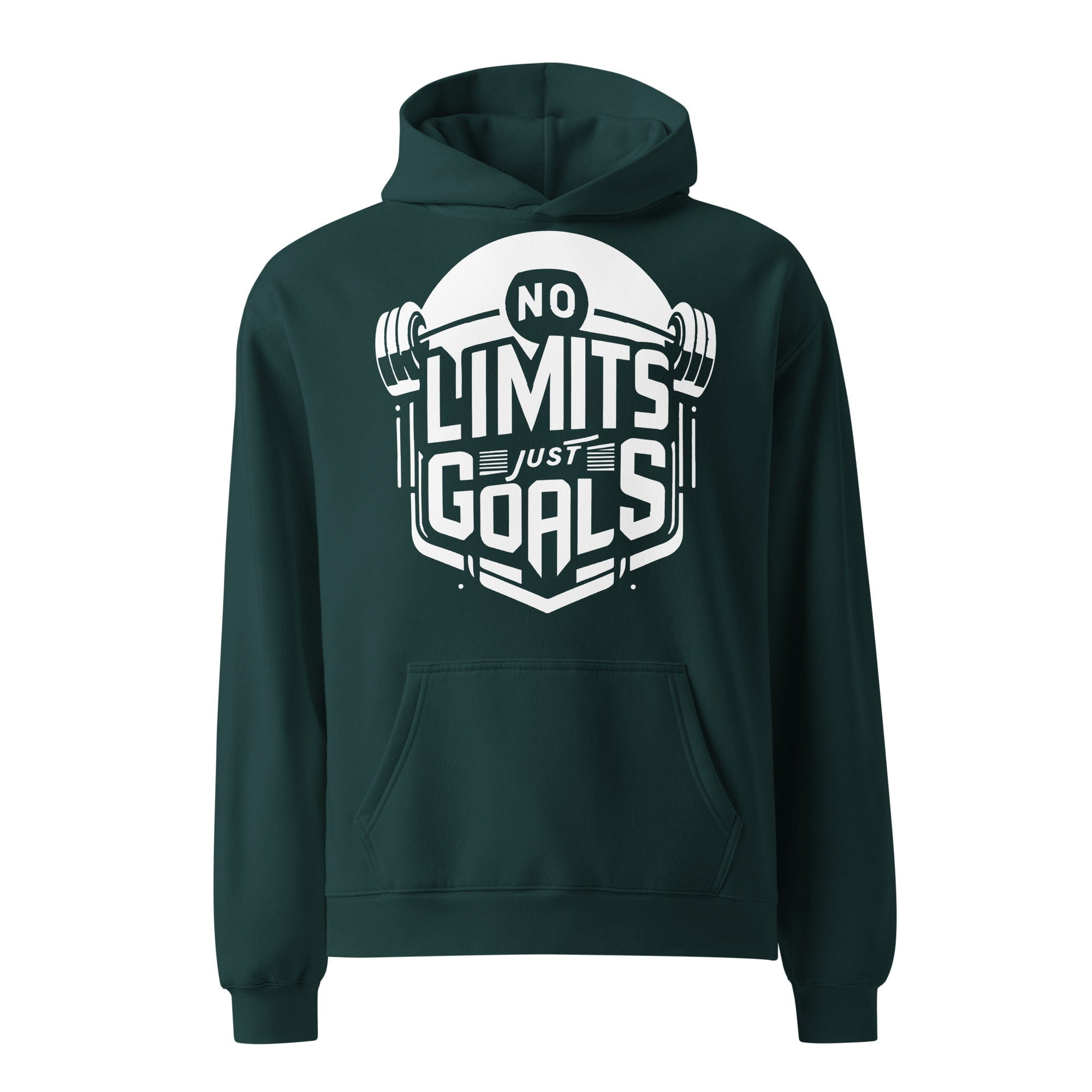 X-Strive Oversized Hoodie Pine Green / S No Limits Oversized Hoodie