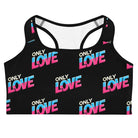 X-Strive Sports Bra Black / XS Only Love Sports Bra Only Love Sports Bra