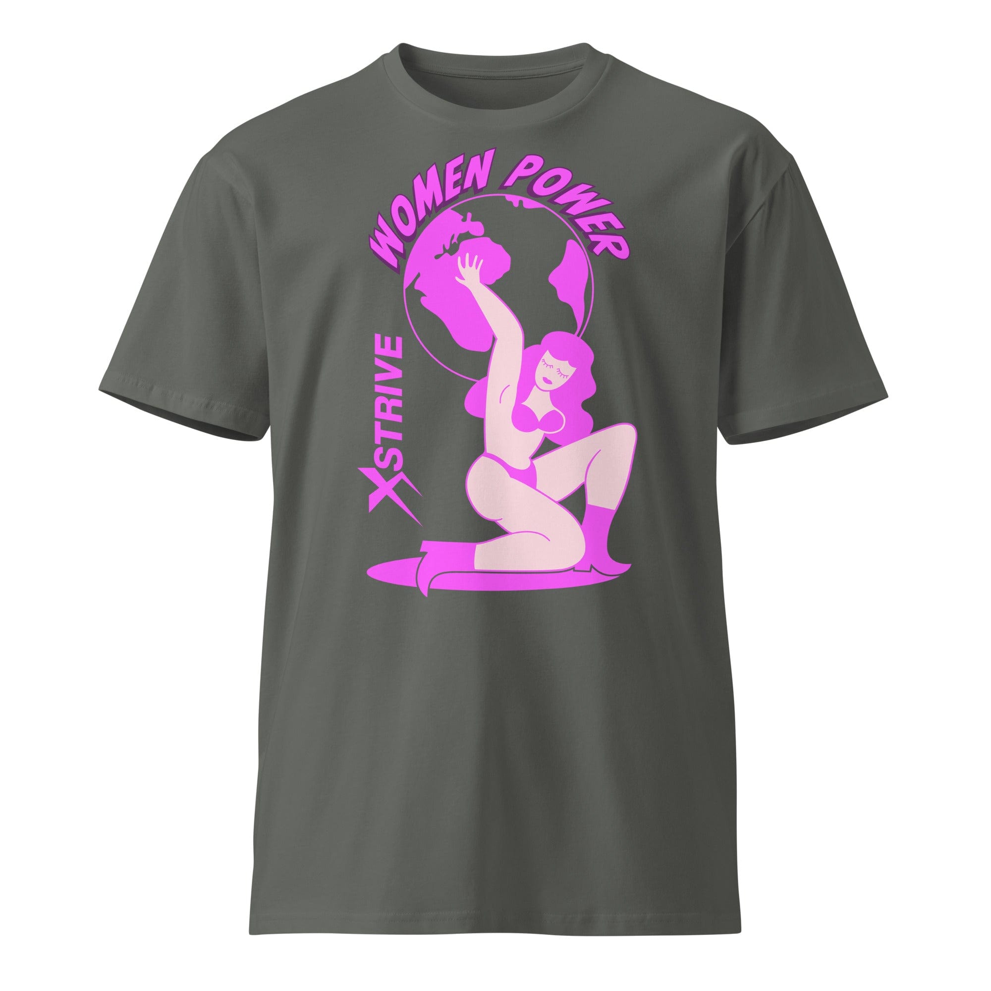 X-Strive T-shirt Charcoal / S Women Power T-Shirt