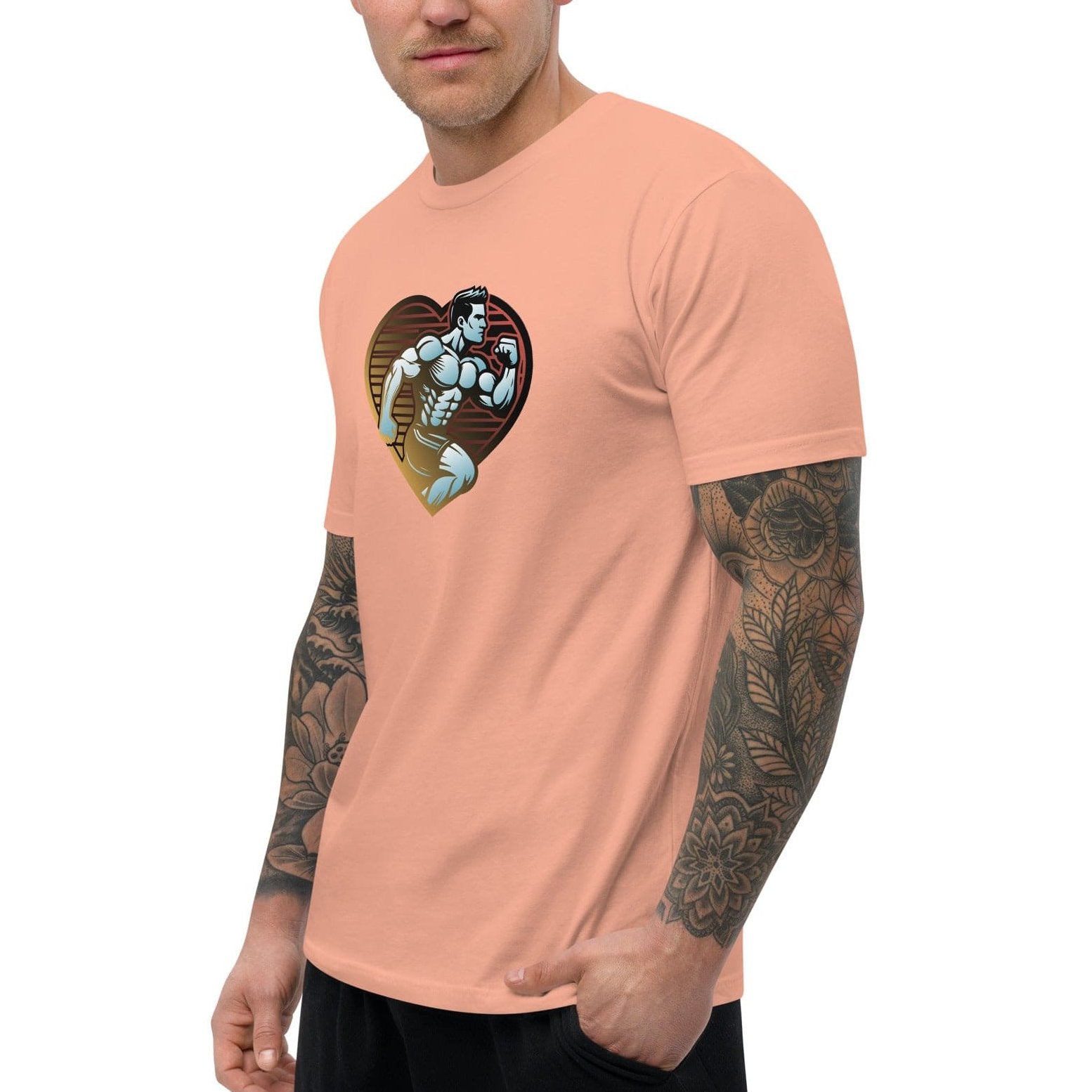 X-Strive T-shirt Desert Pink / XS Premium Fitted T-Shirt