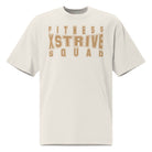 X-Strive T-shirt Faded Bone / S Oversized Fitness Squad T-Shirt