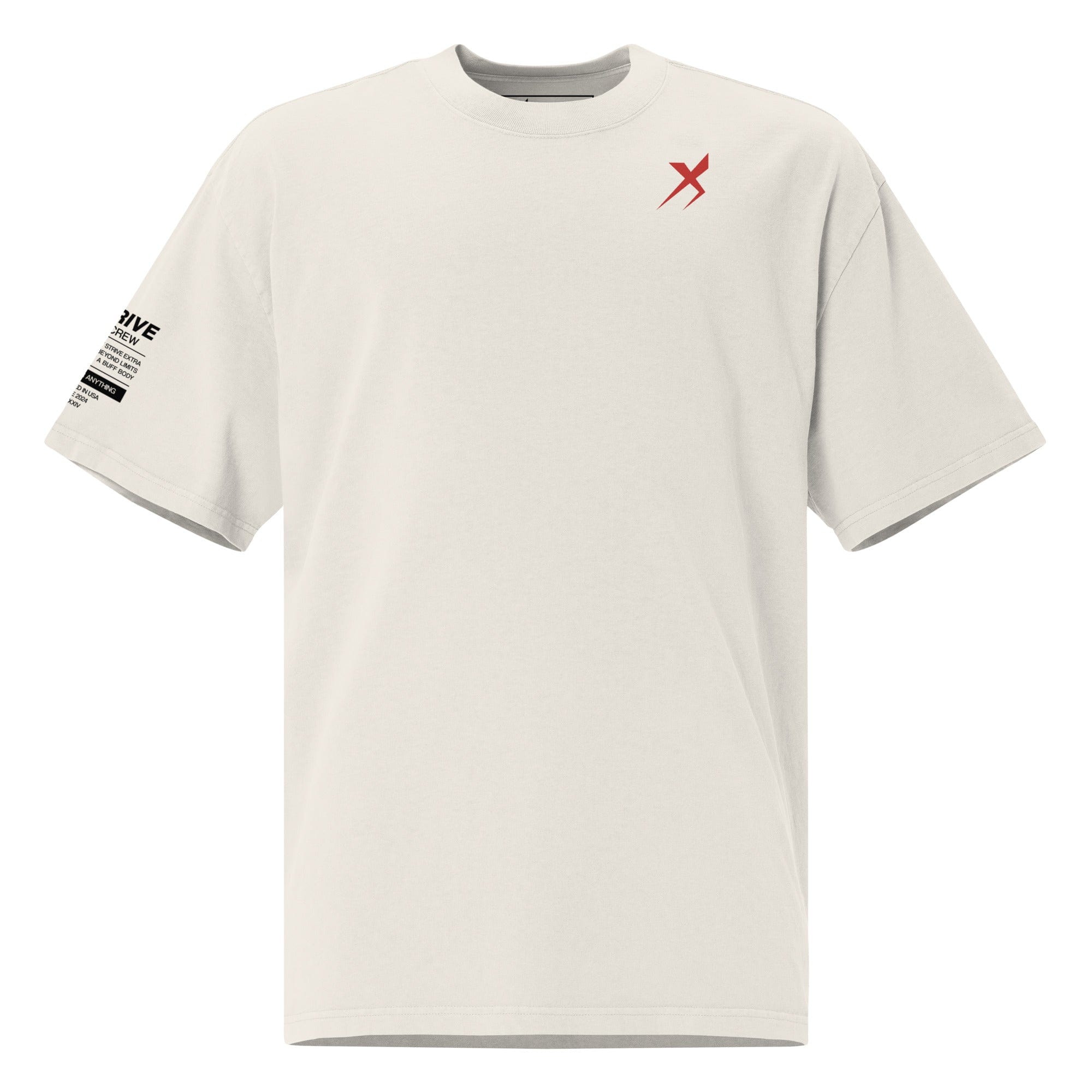 X-Strive T-shirt Faded Bone / S Oversized  Performance T-Shirt Oversized  Performance T-Shirt