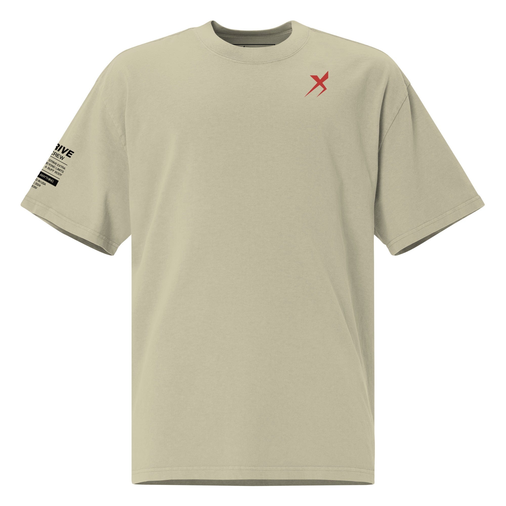 X-Strive T-shirt Faded Eucalyptus / S Oversized  Performance T-Shirt Oversized  Performance T-Shirt