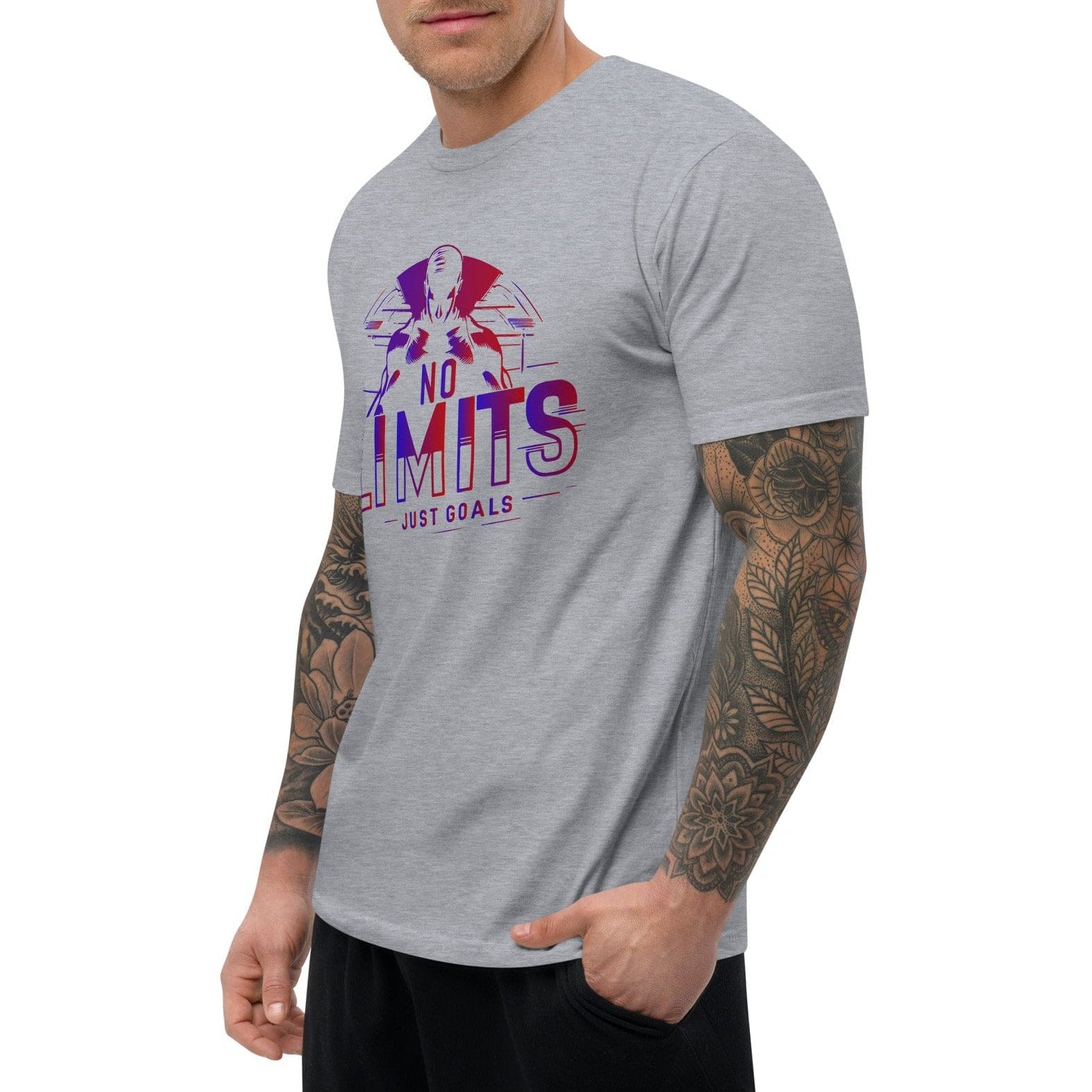 X-Strive T-shirt Heather Grey / XS No Limits T-Shirt