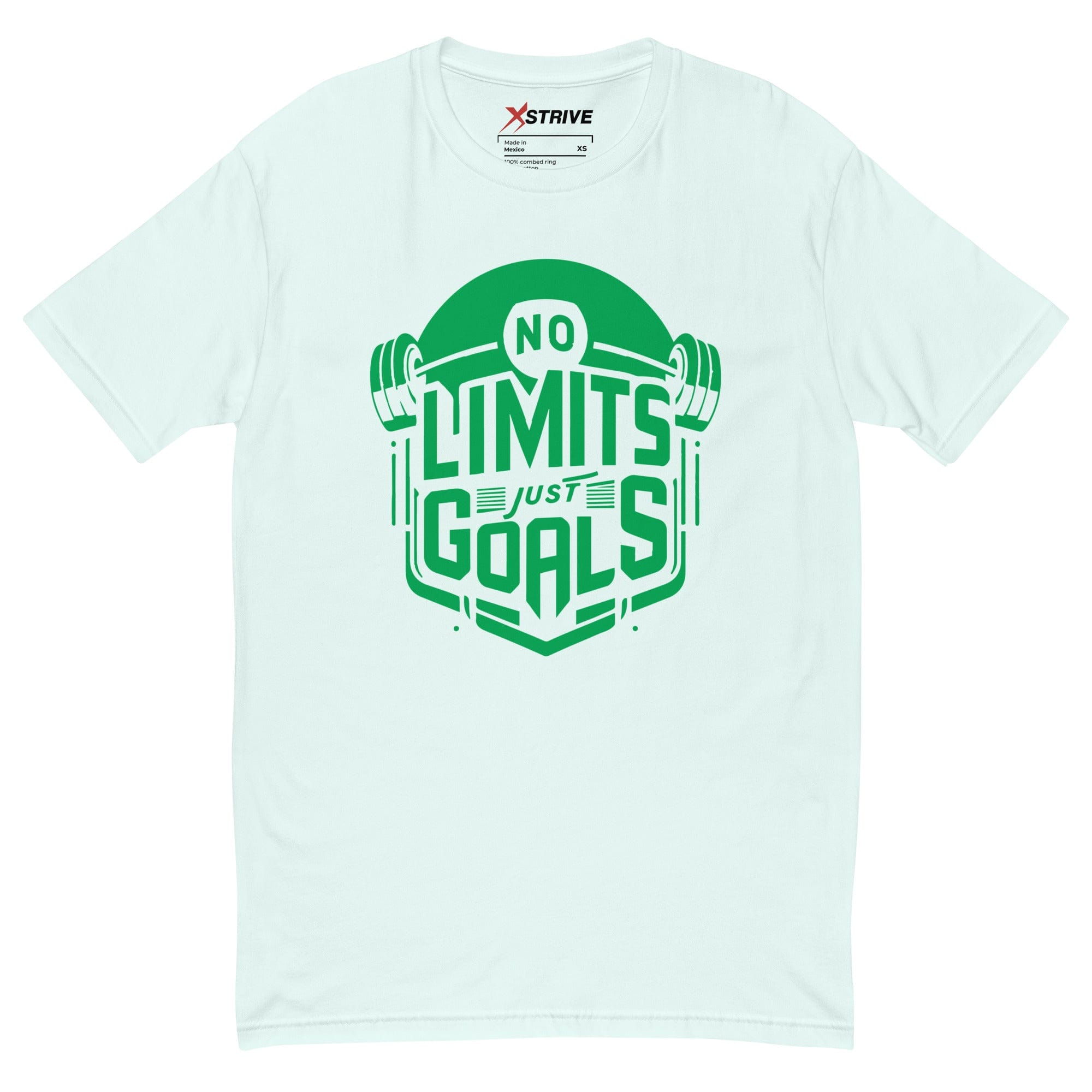 X-Strive T-shirt Light Blue / XS No Limits Fitted T-Shirt No Limits Fitted T-Shirt