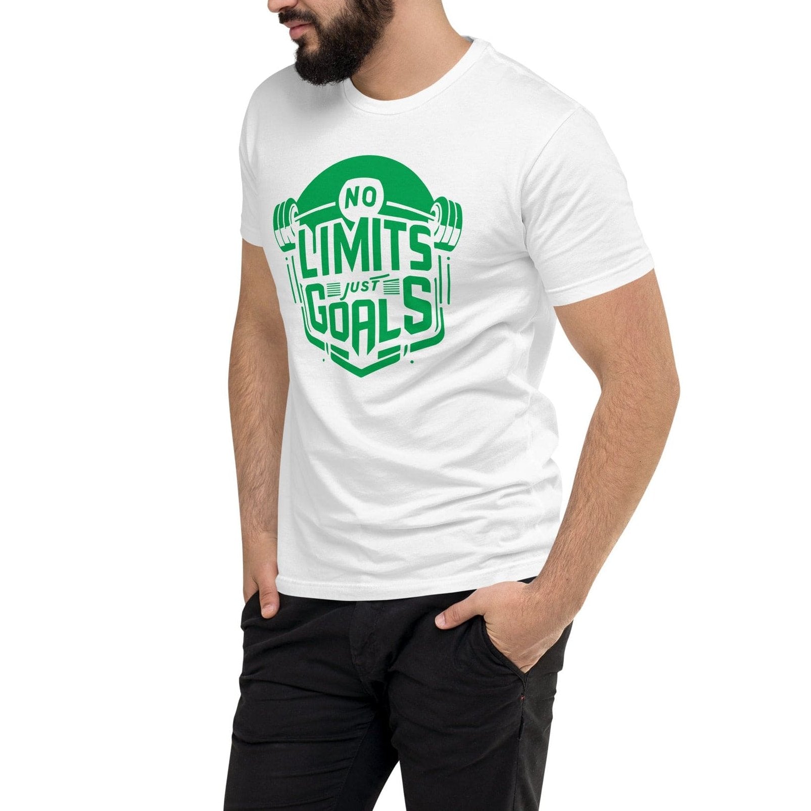 X-Strive T-shirt White / XS No Limits Fitted T-Shirt