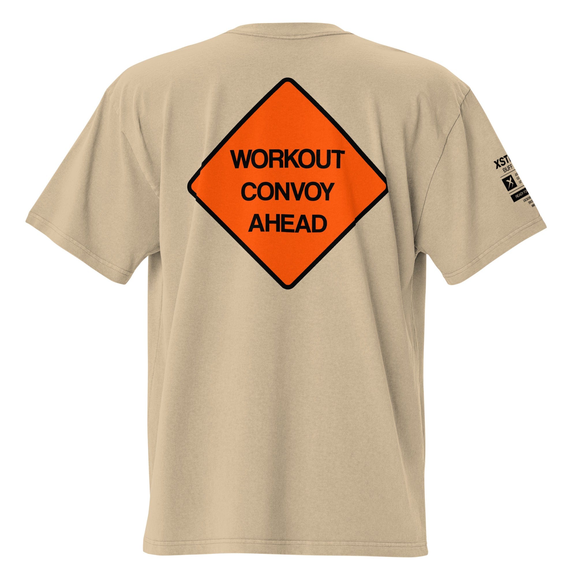 X-Strive T-shirt Workout Convoy Oversized  T-shirt