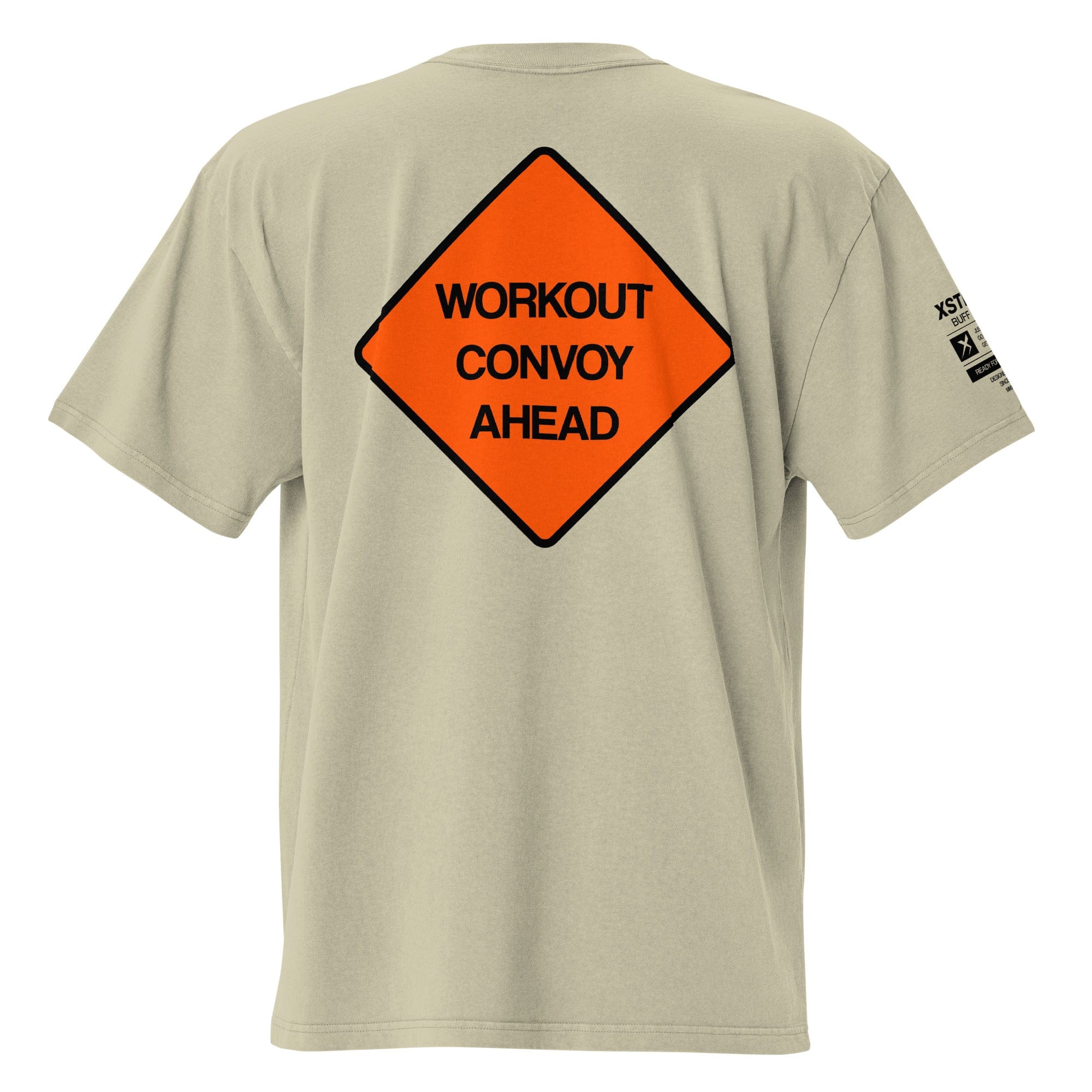 X-Strive T-shirt Workout Convoy Oversized  T-shirt