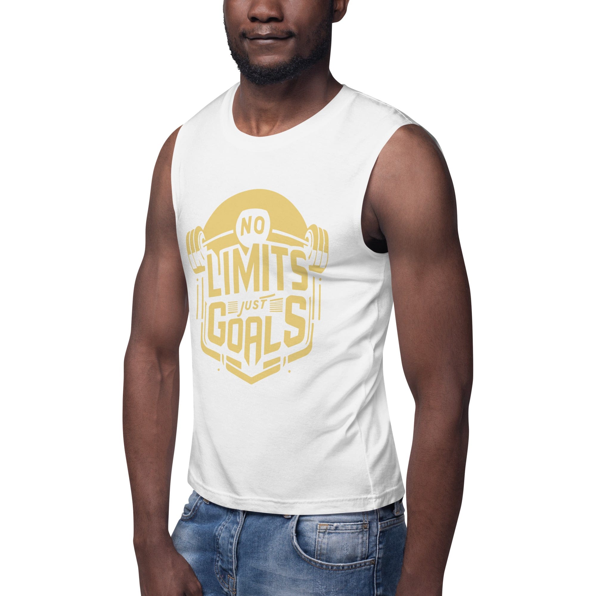 X-Strive Tank Top White / S No Limits Muscle Tank